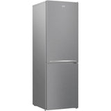 Beko Combina frigorifica Combina frigorifica Beko RCSA366K40XBN | 348L, Clasa E, LED, Metal Look, 59.5x67x185.2cm