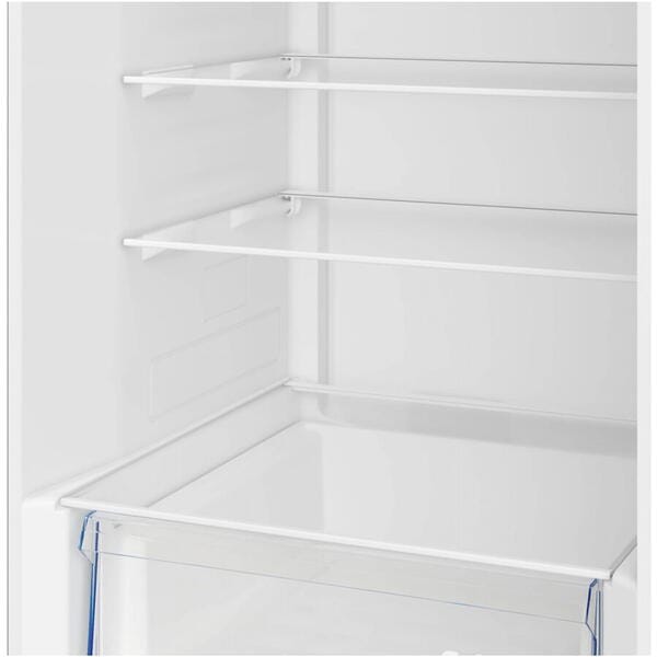 Beko Combina frigorifica Combina frigorifica Beko B1RCNA364XB | 369L, Clasa E, AeroFlow, LED, Metal Look, 59.5x66.3x186.5cm