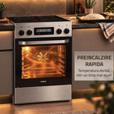 Samus Aragaz Aragaz Samus SM669VDE INOX | 6 Arzatoare, Gaz, Cuptor Electric, Inox