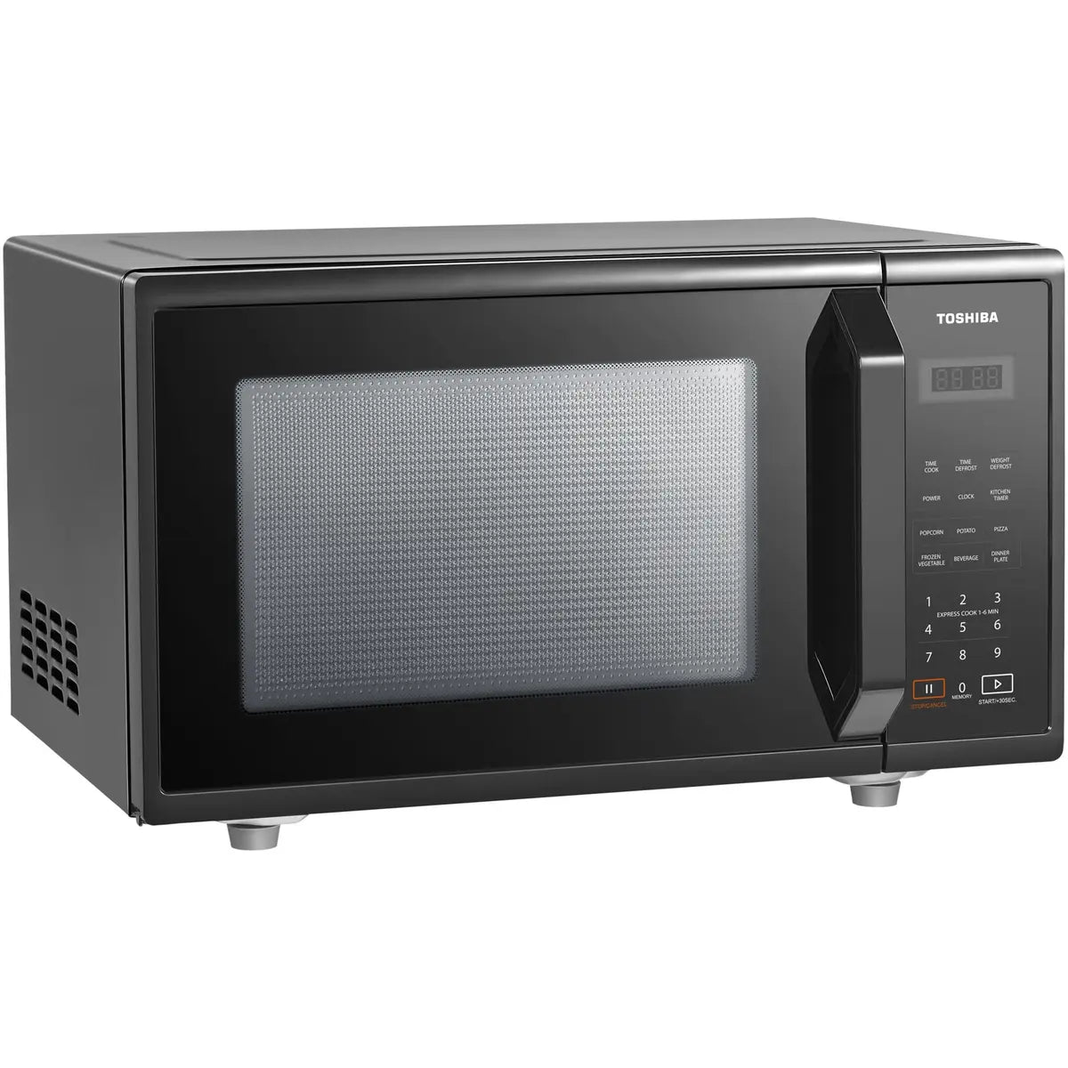 Toshiba Cuptor microunde Cuptor Microunde Toshiba MM-EM23PBK | 23L, 800W, Touch, 6 Programe