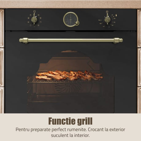 Samus Cuptor incorporabil Cuptor Incorporabil Samus SC630VTA9 | Negru, 59.5x56.8x59.5cm