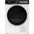 Daewoo Uscator de rufe Uscator rufe Daewoo DDR-HS9E | 9kg, Pompa caldura, Clasa E, Alb