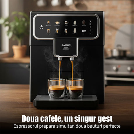 Espressor Automat Samus Perfection | 1450W, 19 Bar, Cappuccino