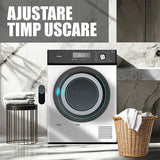 Uscator de Rufe Samus SWDP-816 | 8kg, Pompa de Caldura, 16 Programe, Clasa E, Alb