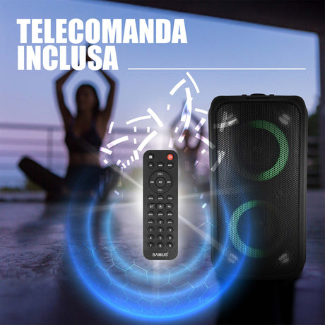 Boxe Samus MIAMI 5.25 | 240W, 4000mAh, Bluetooth, Portabil
