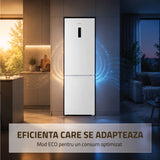 Combina Frigorifica Samus SCW540NFIE | 400L, No Frost, Clasa E, Inox, 60x68x186cm