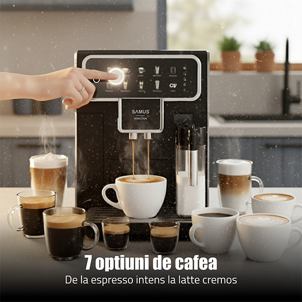 Espressor Automat Samus Perfection | 1450W, 19 Bar, Cappuccino