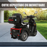 Triciclu Electric Samus Arizona-3R1-10T1000-60V20-Black | 1000W, 60V20Ah, Negru