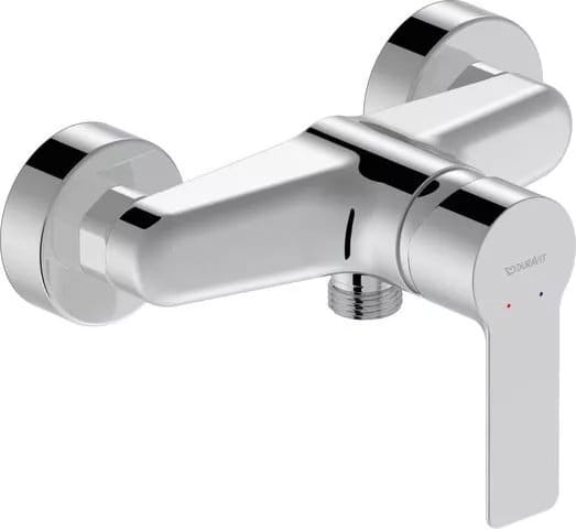 Duravit Baterie dus Duravit, A.1 Single lever shower mixer, monocomanda, aparenta, cartus ceramic, crom