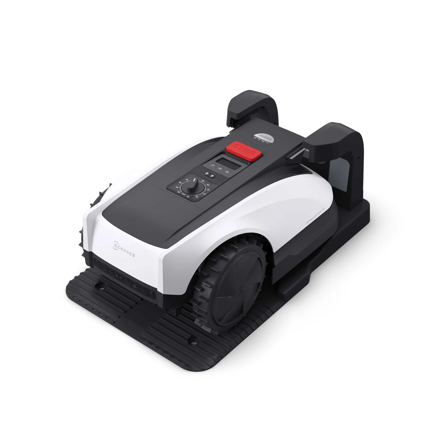 Robot de Tuns Iarba Ecovacs GOAT O1200 LiDAR PRO | 1200 mp, 5800mAh, RTK, Negru/Gri