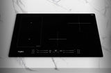 PC-Doc.ro Plita incorporabila Plita cu inductie Whirlpool SMC 774 F/BT/IXL | 77cm, 4 zone, FlexiSide, Touch Slider, 6th Sense, 77x51x5.2cm