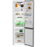 Beko Combina frigorifica Combina frigorifica Beko B5RCNA405HDXB | 355L, No Frost, HarvestFresh, Clasa D, Inox, 59.5x66.3x203.5cm