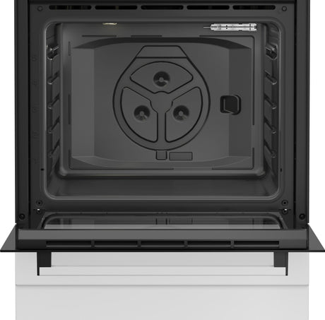 Beko Aragaz Aragaz Beko FBGT62110GWO | 4 Arzatoare, Grill Gaz, Rotisor, Timer, 60x60x85cm