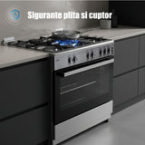 Aragaz Samus SM950AGRXS1 | 92L, 90cm, Inox
