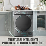 Uscator de Rufe Samus SWDP-919DS | 9kg, Pompa de Caldura, 18 Programe, Clasa E, Antracit
