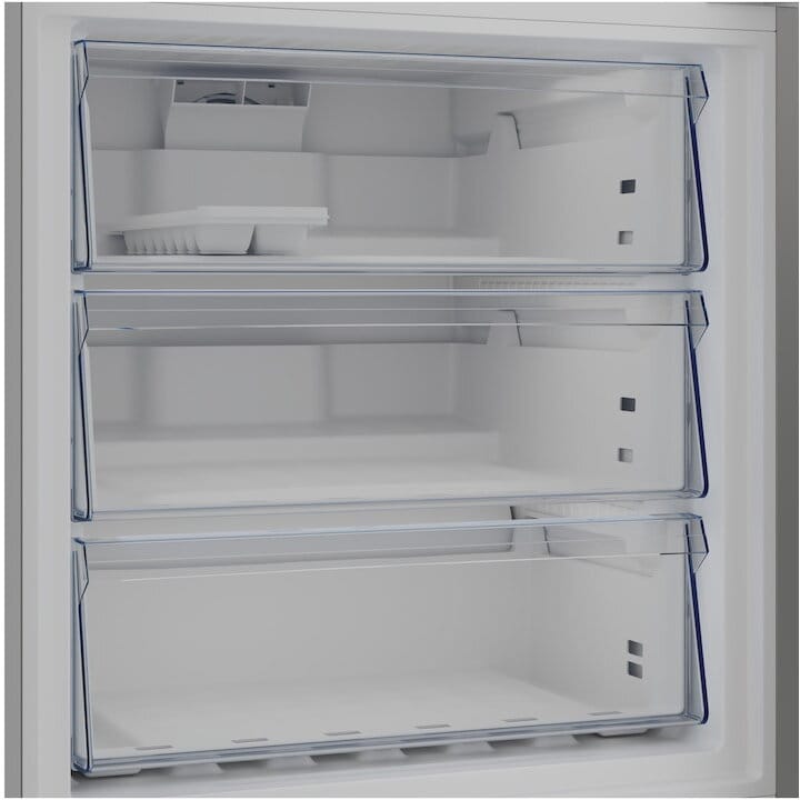 Beko Combina frigorifica Combina frigorifica Beko B3RCNE564HXB | 490L, Clasa E, No Frost, Metal Look, 70x74.5x192cm