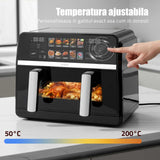 Air Fryer Samus AF9BIG-S2500DW | 2500W, 9L, 10 Programe, Negru