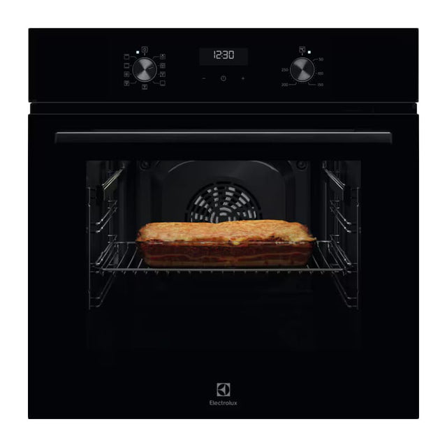 Electrolux Cuptor incorporabil Electrolux, Electric, 65 l, Timer, Grill, Clasa A, Sticla neagra