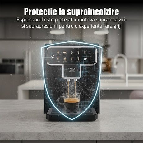 Espressor Automat Samus Perfection | 1450W, 19 Bar, Cappuccino