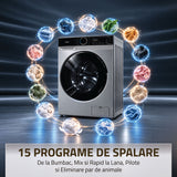 Masina de Spalat Rufe Samus WSADI-10149DS | 10kg, 1400RPM, Clasa A, 60x54x85cm