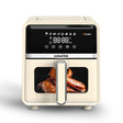 NobelTek SDA Air Fryer Friteuza cu aer NobelTek NAF1400C | 5L, 1400W, 8 programe, Crem