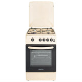 Nobeltek Aragaz Aragaz Nobeltek NLT 5603B/G1 | 50x60 cm, Gaz, Grill, Rotisor, Bej, 50x54x87cm
