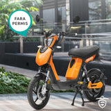 Samus Trotineta electrica Trotineta Electrica Samus Chicago-18T800-48V26-Orange | 48V, 800W, 26Ah, Portocaliu