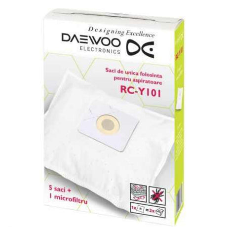 Daewoo Accesorii aspirator Saci Aspirator Daewoo RC-Y101 | 5 buc + 1 filtru, RC-700M/190B/150R/L