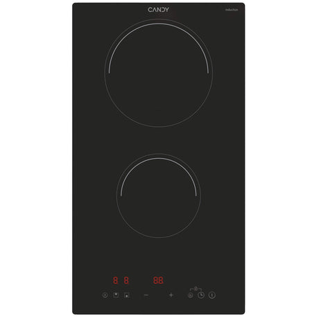 CANDY Plita incorporabila Candy, Inductie, 2 zone de gatit, Touch control, 30 cm, Neagra