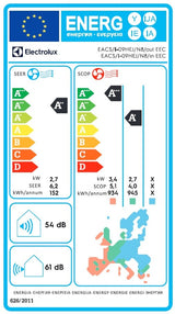 Electrolux Aparat aer conditionat Aparat de aer conditionat Electrolux EACS/I-09HEJ, 9000BTU, Clasa A++/A+++, Inverter, Incalzire, R32, 4-way swing, Air Flow, WiFi, Valve Cover, Tricolor filter, Silver ION filter, Cold Plasma, Heating Belt, I Feel