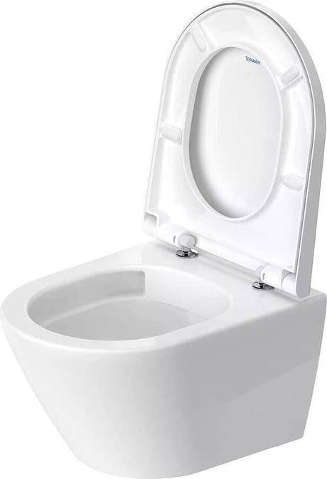 Duravit Vas wc Duravit, Toilet wm compact 480 mm D-Neo, white,rimless,wd-model,Durafix incl, suspendat, evacuare orizontala, fara capac (0021690000), fixare ascunsa, alb