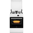 Electrolux Aragaz Aragaz Electrolux LKK664222W | mixt, SteamBake, 4 arzatoare, Gaz + Electric