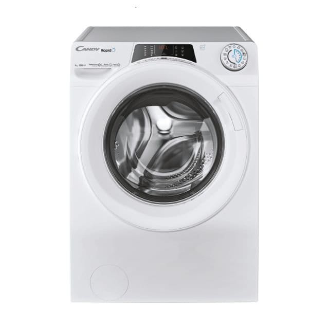 Candy Masina de spalat rufe Masina de spalat rufe Candy RO 1294DWMT/1-S | 9kg, 1200rpm, Clasa A, Alb, 60x53x85cm