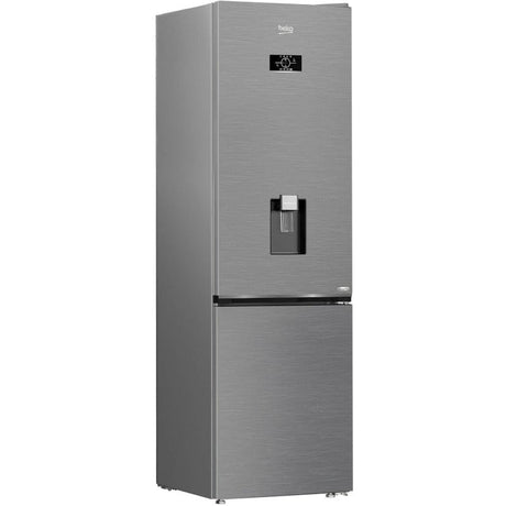 Beko Combina frigorifica Combina Frigorifica Beko B3RCNA404HDXB1 | No Frost, 355L, Clasa E, Water Dispenser, 59.5x66.3x203.5cm