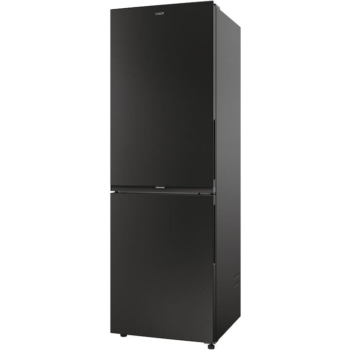 Candy Combina frigorifica Combina frigorifica Candy ECN2CQTEB186 | 350L, No Frost, WiFi, Clasa E, Negru, 59.5x66.7x185cm