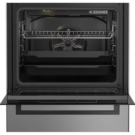 Beko Aragaz Aragaz Beko FBSM62320TXD | 4 Arzatoare, Cuptor Electric Multifunctional, Gatire 3D, SteamShine, 60x60x85cm