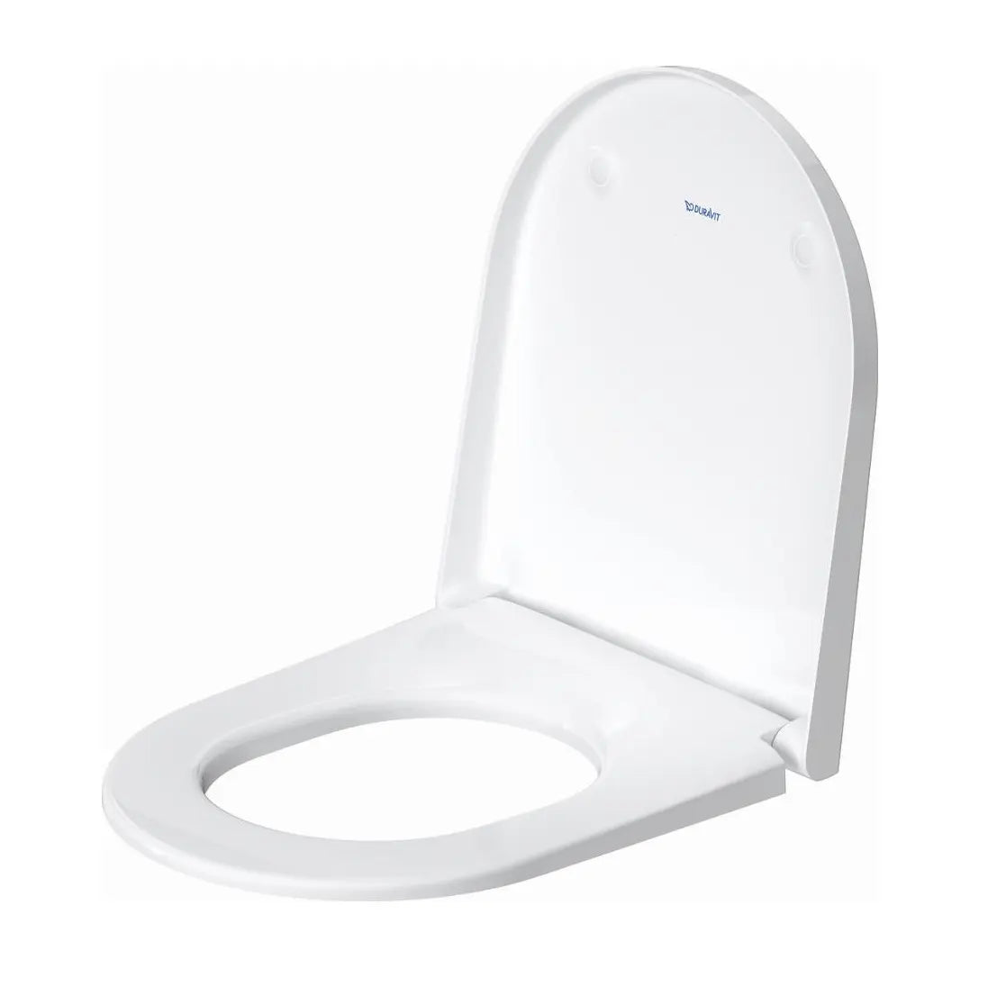 Duravit Capac WC Capac WC Duravit D-Neo 0021690000 | Soft Close, Balamale Inox, Alb