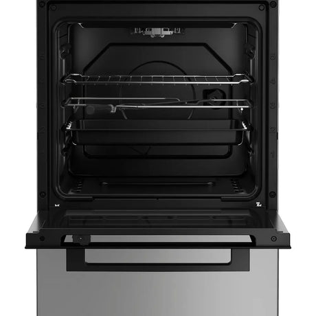 Beko Aragaz Aragaz Beko FSGT52110DXON | 4 Arzatoare, Grill Gaz, Rotisor, Timer, 50x60x85cm
