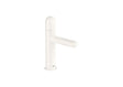 Roca Baterie lavoar Roca, Gama NU, monocomanda, marime S, levier metalic DOME, cartus ceramic, fara set de evacuare, glossy white, alb