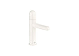 Roca Baterie lavoar Roca, Gama NU, monocomanda, marime S, levier metalic DOME, cartus ceramic, fara set de evacuare, glossy white, alb