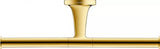 Duravit Accesorii baie Suport Hartie Igienica Duravit 0099383400 | Dublu, Auriu Lucios, Montare Perete