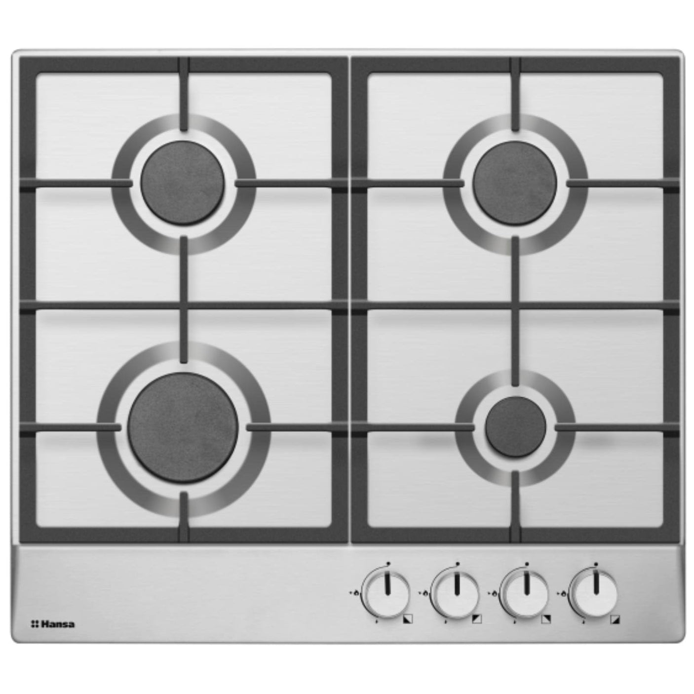 Hansa Plita pe gaz Plita pe gaz Hansa BHGI610502 | 60cm, 4 arzatoare, aprindere electrica, inox