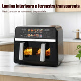 Air Fryer Samus AF9BIG-S2500DW | 2500W, 9L, 10 Programe, Negru