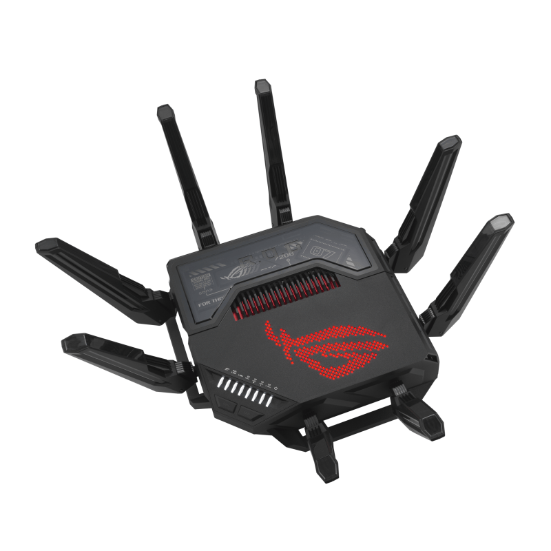 Asus Router Router Gaming Asus GT-BE98 | WiFi 7, 24000 Mbps, Quad-Band, Negru