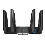 Asus Router Router Gaming Asus GT-BE98 | WiFi 7, 24000 Mbps, Quad-Band, Negru