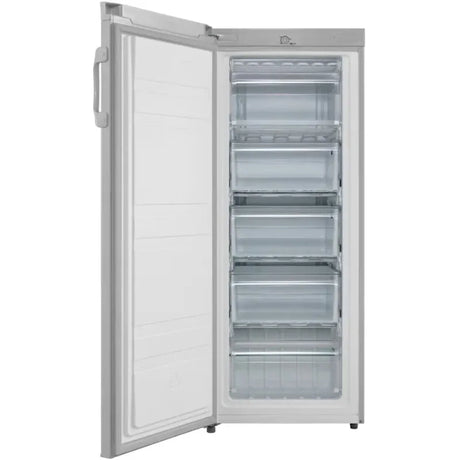 Daewoo Congelator vertical Congelator Vertical Daewoo FZ-160MEX | 160L, 5 Sertare, Clasa E, Inox