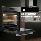 Pachet Built In Samus PACHET SAMUS-ONL55 | Cuptor Electric SC634GDT15H, 74L, Clasa A+, Autocuratare catalitica + Plita i
