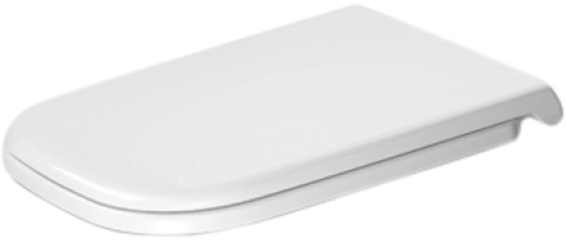 Duravit Capac WC Capac WC Duravit 0060390000 | Soft Close, Balamale Inox, Alungit, Alb