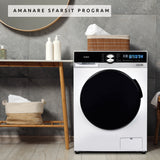 Mașină de Spălat Rufe Inverter Samus | 8kg, 1400 RPM, Clasa A, 14 programe, 59.5x54x85cm, 59.5x48x85cm