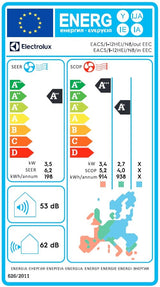 Electrolux Aparat aer conditionat Aparat de aer conditionat Electrolux EACS/I-12HEJ, 12000BTU, Clasa A++/A+++, Inverter, Incalzire, R32, 4-way swing, Air Flow, WiFi, Valve Cover, Tricolor filter, Silver ION filter, Cold Plasma, Heating Belt, I Feel